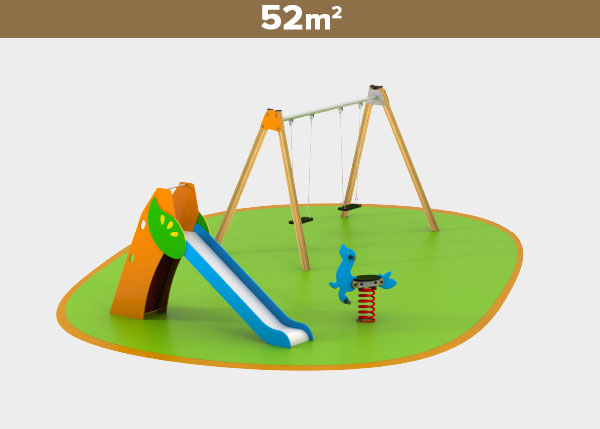 Parques infantiles ,Áreas de juego ,M52 Área de juego M52