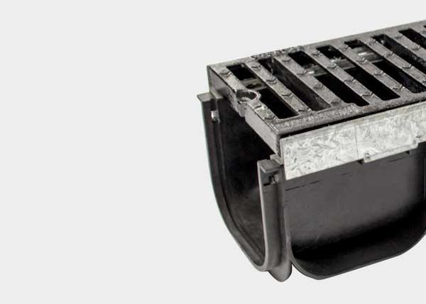 Covers and grates for sewage, manhole covers, cast iron, channels and sumps , Channels and drains , TCRF200 Tau , 