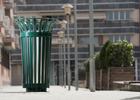 Mobiliario Urbano con bancos, papeleras, bolardos, jardineras y equipamiento , Papeleras , UP17 Papelera Flor , 