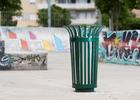 Mobiliario Urbano con bancos, papeleras, bolardos, jardineras y equipamiento , Papeleras , UP17 Papelera Flor , 