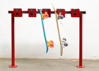 Mobiliario Urbano con bancos, papeleras, bolardos, jardineras y equipamiento , Complementos , UVAP12 Aparca skates Mono , 
