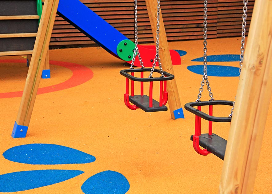 Parques infantiles con columpios, toboganes y juegos infantiles , Columpios , PCL5 Columpio Clok Cuna , 